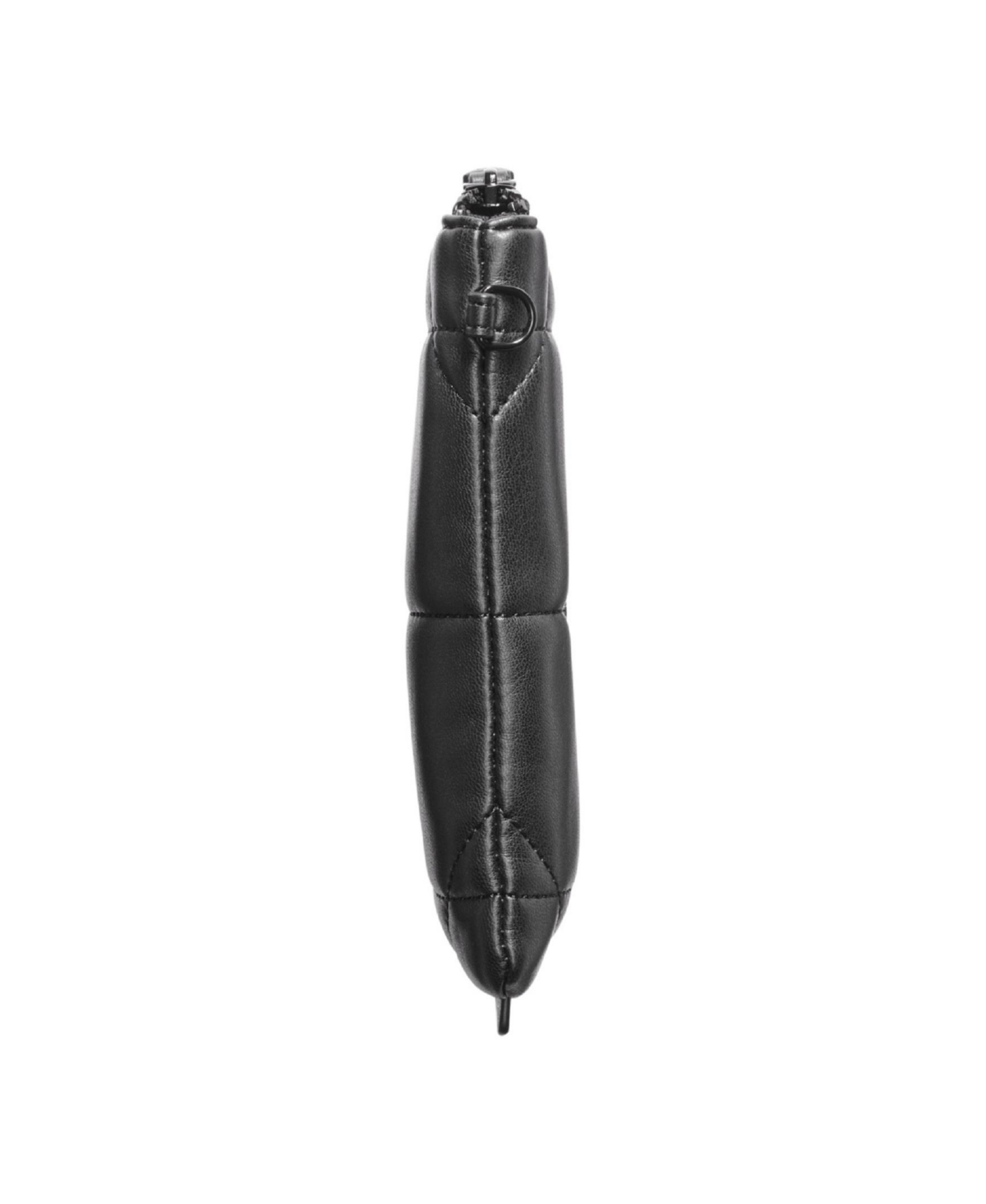 Shop Karl Lagerfeld Lanyard Zipper Wallet In Shell