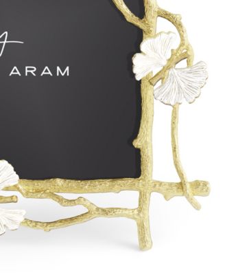 Butterfly Ginkgo Gold Frame, 5" x 7"