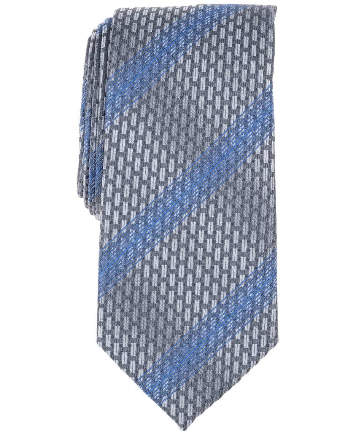 Perry Ellis Men's Bahr Stripe Link Tie