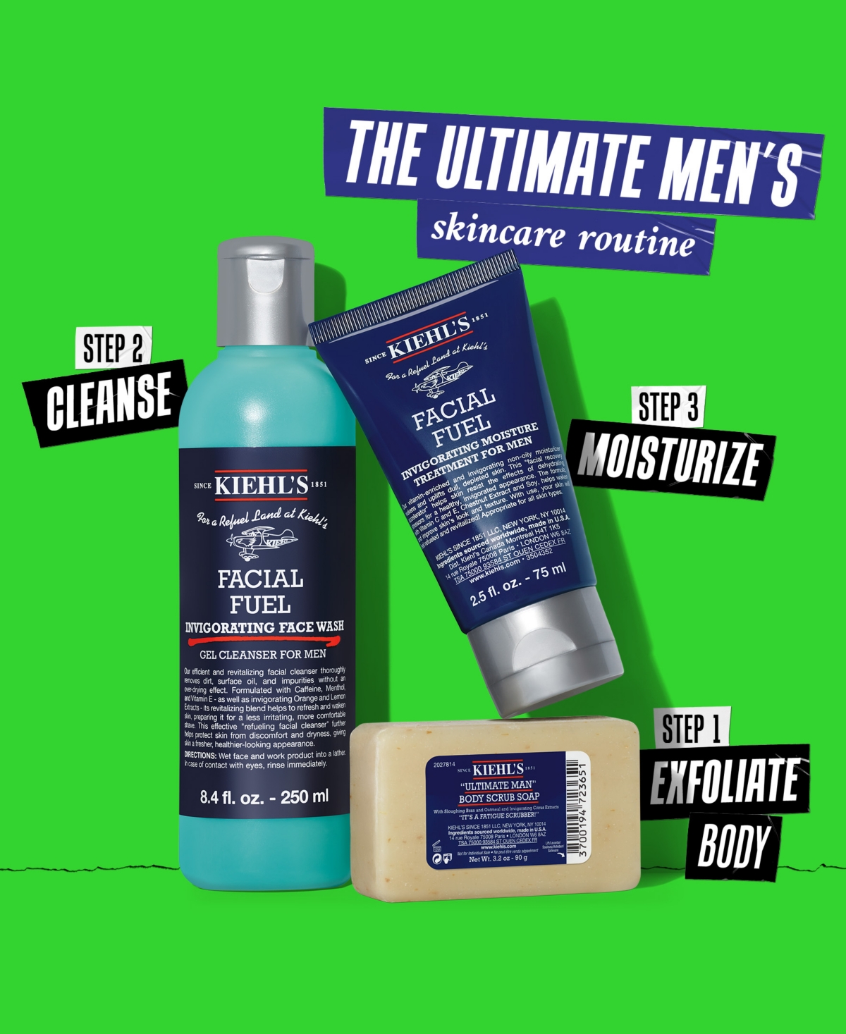 Kiehl's Since 1851 3-Pc. Fresh Start DailySkincare Set - Essentials