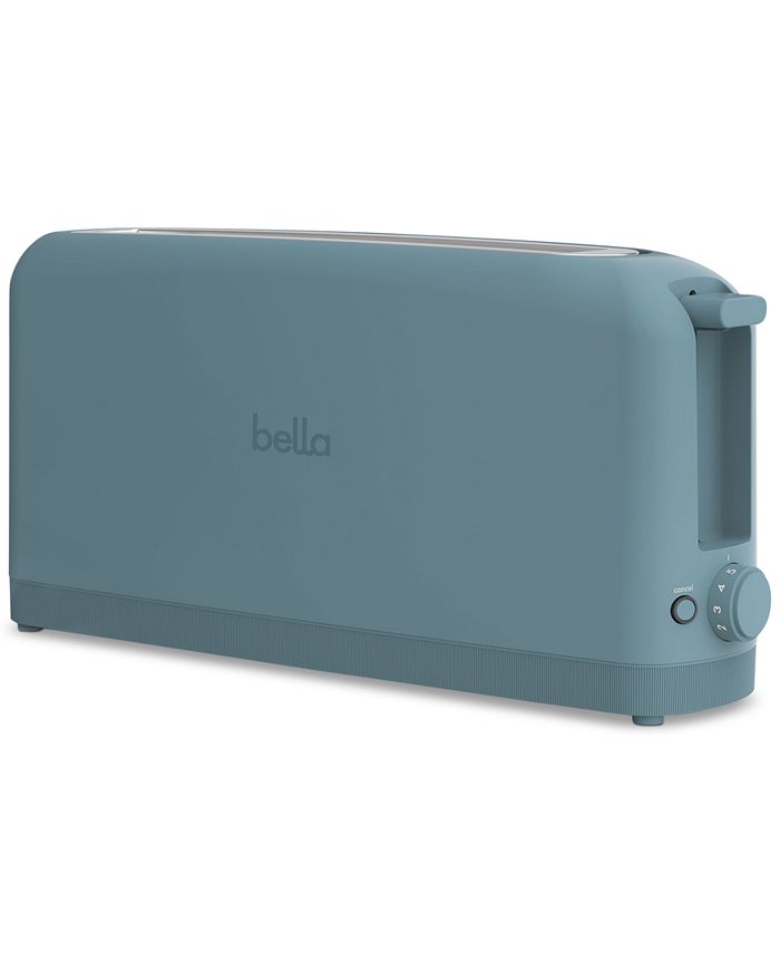 bella 2 Slice Slim Toaster  - Blue ‼️has stains ‼️and may come with missing or broken pieces ‼️