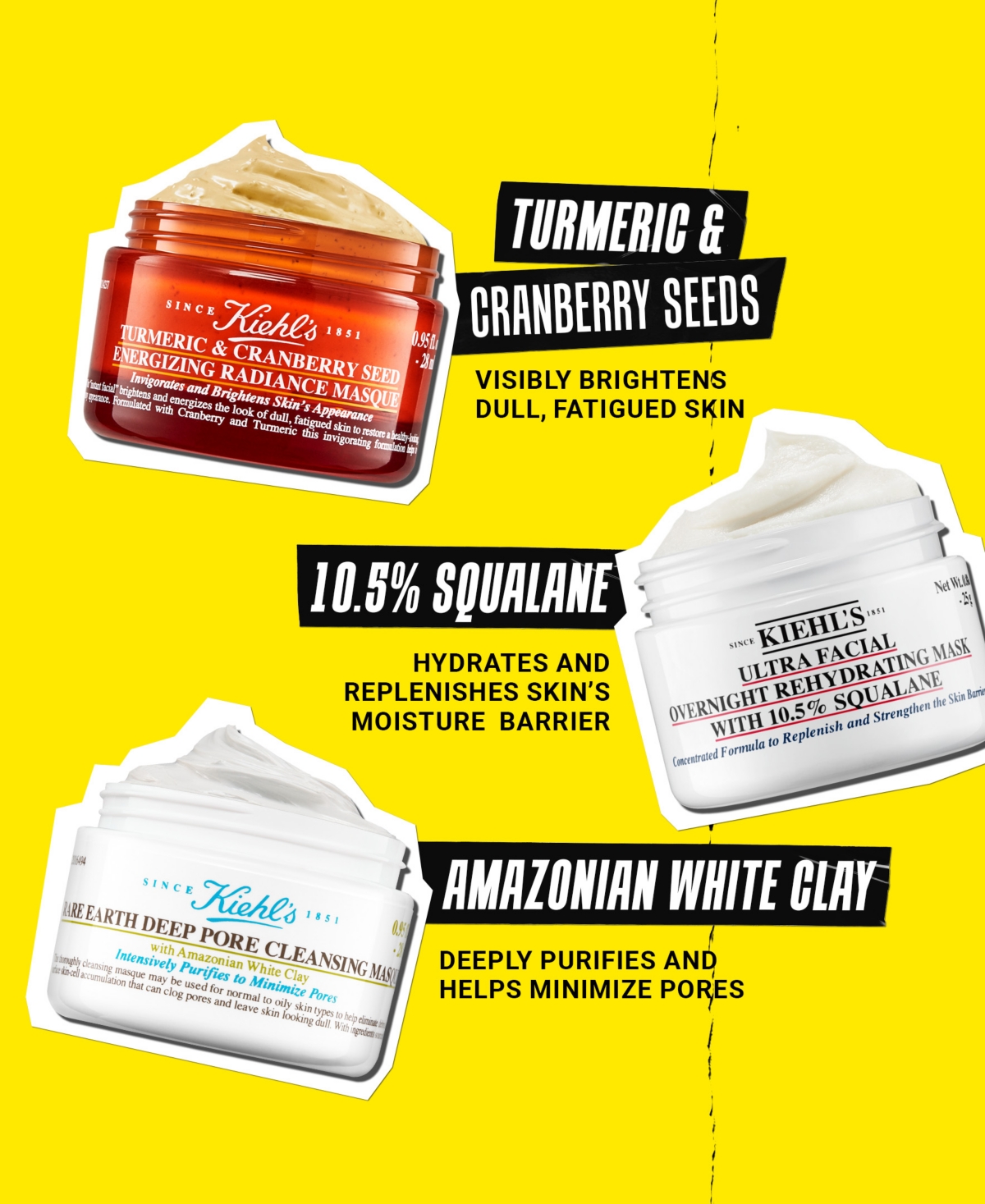 Kiehl's Since 1851 3-Pc. Multi-Masking Minis Skincare Set - Hol24