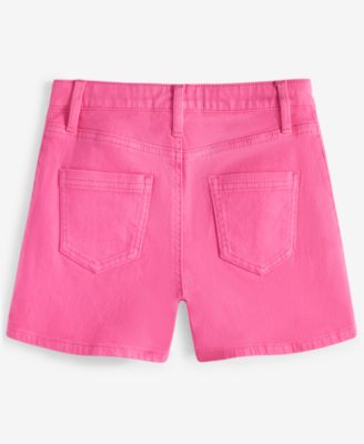 Little & Big Girls Twill Patch-Pocket Shorts, Exclusively at Macy's 