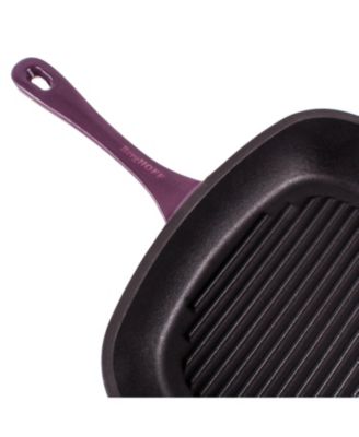 Neo 4pc Cast Iron Cookware Set, Fry Pan, Grill Pan & Round Dutch Oven