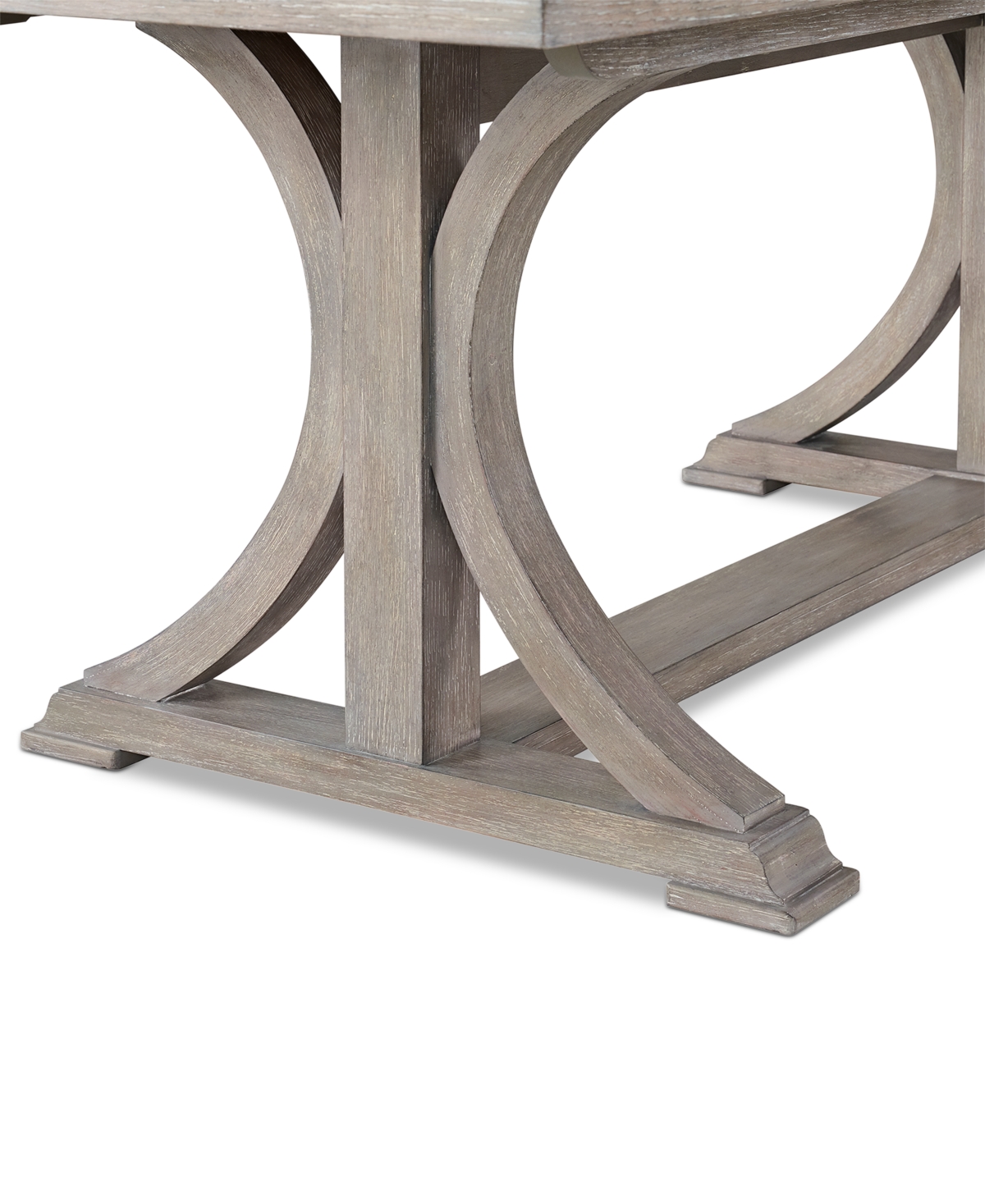 Macy's Sadie Rectangular Dining Table, Created For  In Gray