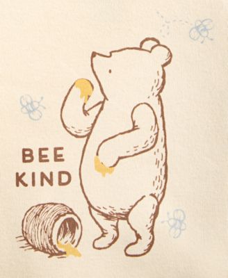 Baby Winnie-the-Pooh Bodysuits, 3 Pack