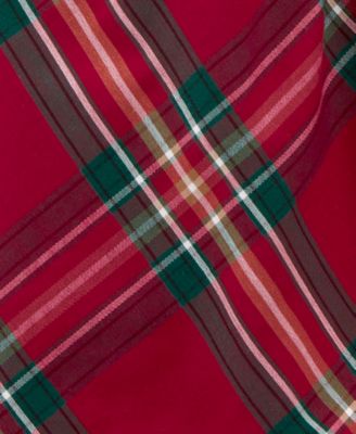 Baby Girls Plaid Sateen Holiday Dress