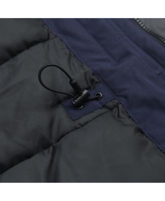 Men's Parka Jacket with Detachable Trim