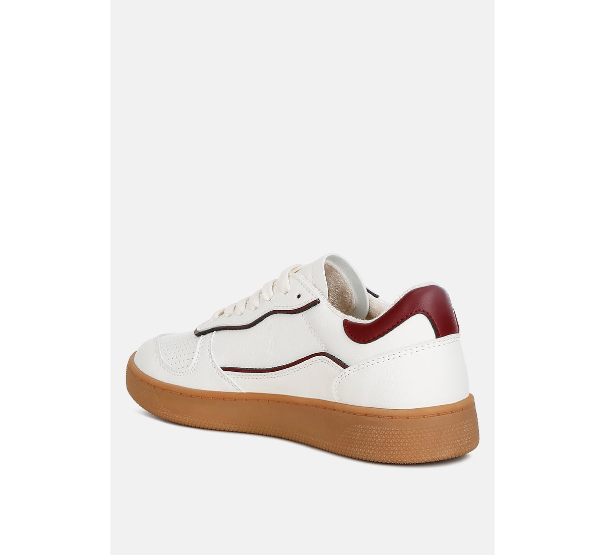 Kyniska Metallic Faux Leather Everyday Sneakers