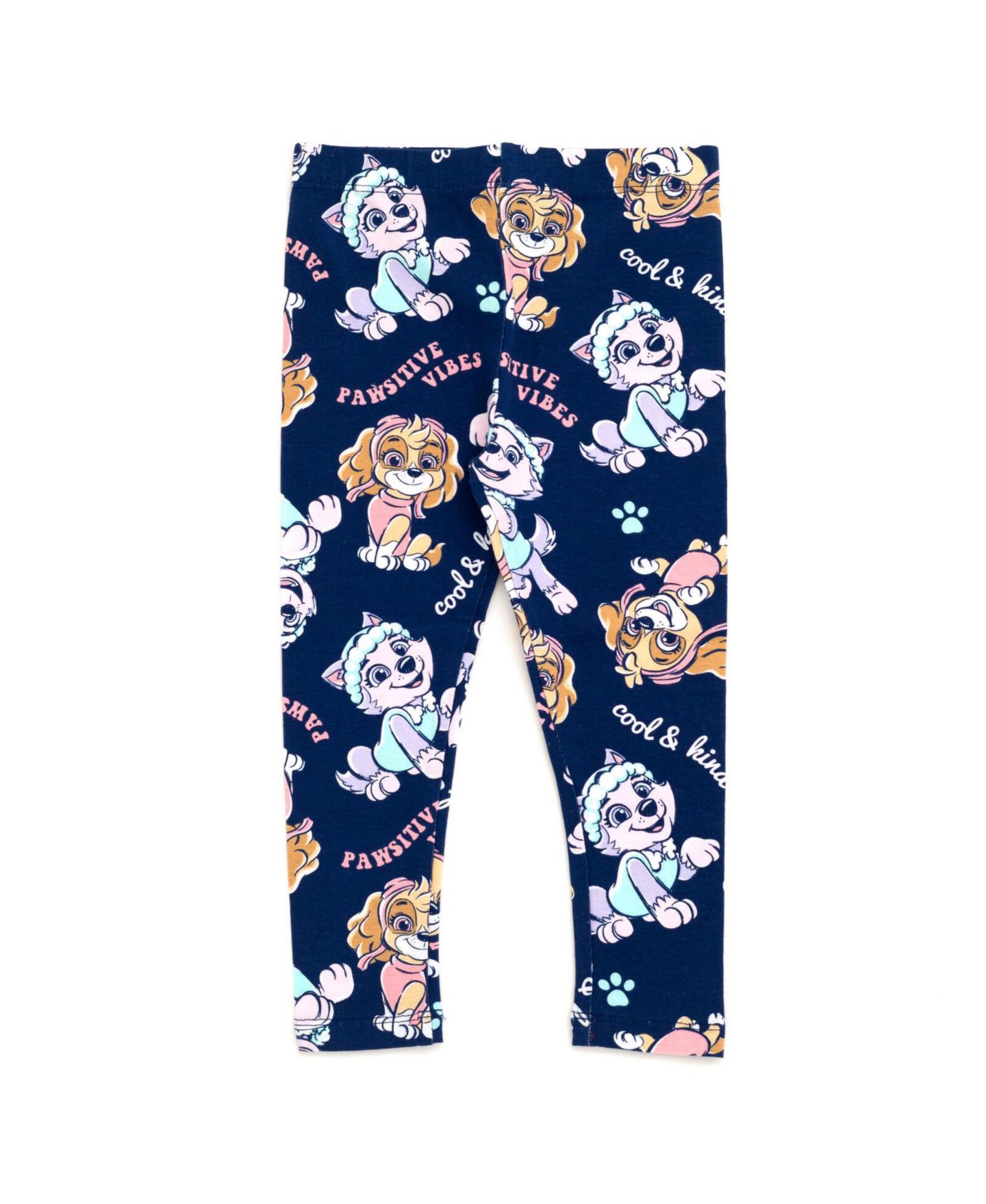 Комплекты Paw Patrol Crossover Fleece Sweatshirt and Leggings Outfit Set для девочек-малышей, цвет: Розовый / Тёмно-синий — фото 2