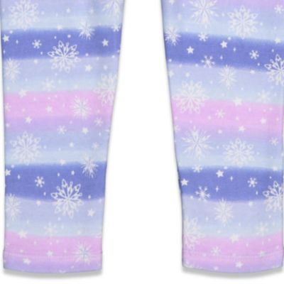 Big Girls Peplum T-Shirt and Leggings Outfit Set