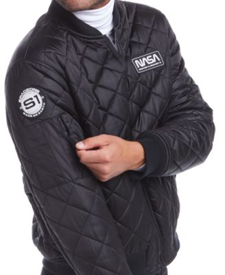 Мужская двусторонняя стеганая куртка-бомбер Space One Space One от НАСА