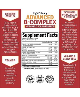 Advanced B-Complex, 120 ct