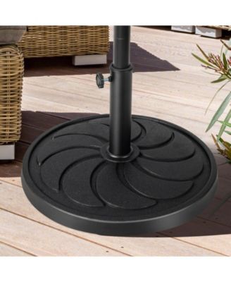 40LBS 21.5Inch Round Outdoor Umbrella Base