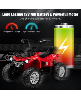 12V Kids Ride On ATV 4 Wheeler with MP3 and Headlights