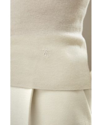 Women's Essential Cashmere Blend Sweater Top
