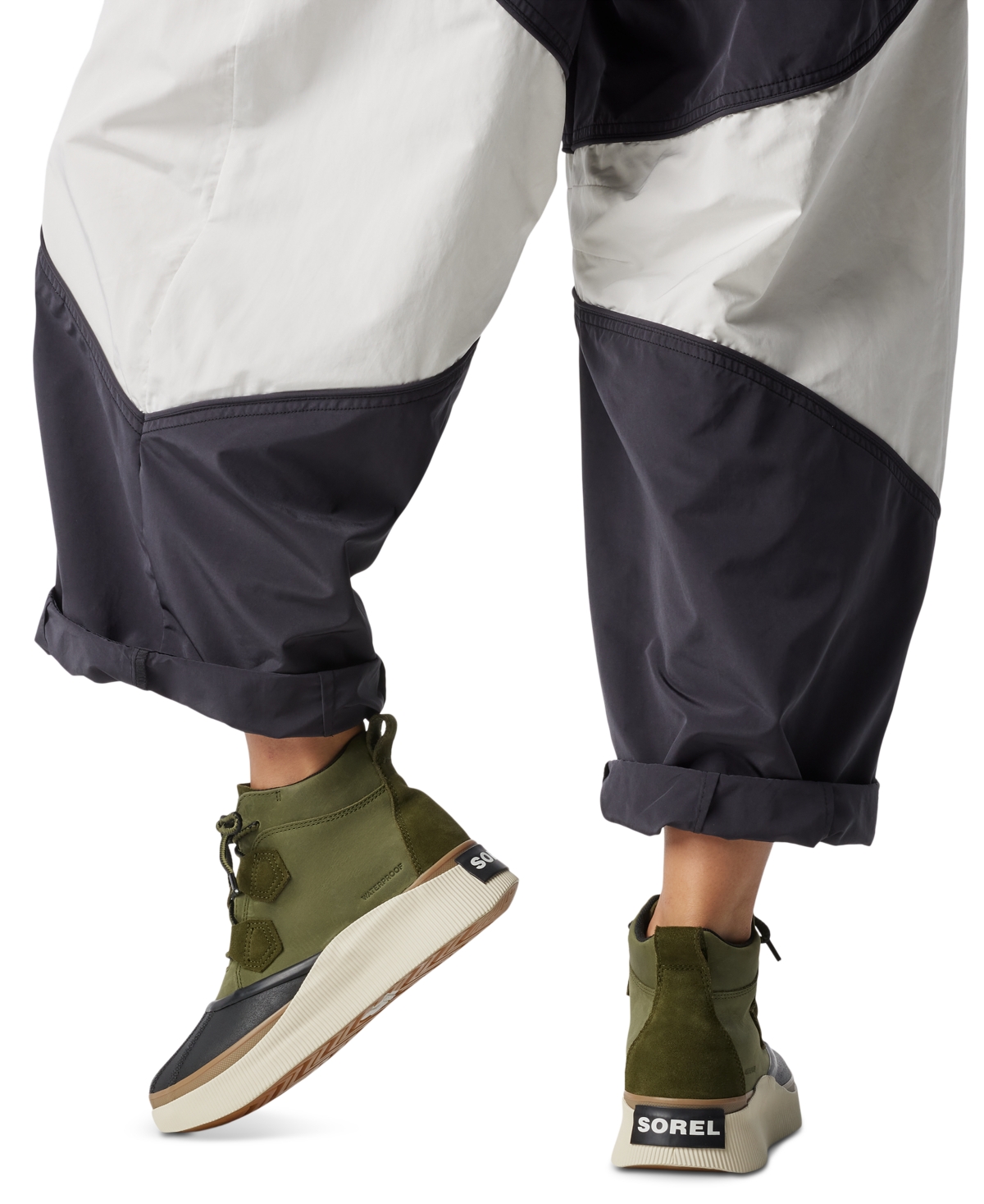 Sorel Out N About Iv Classic Waterproof Duck Boot In Utility Green