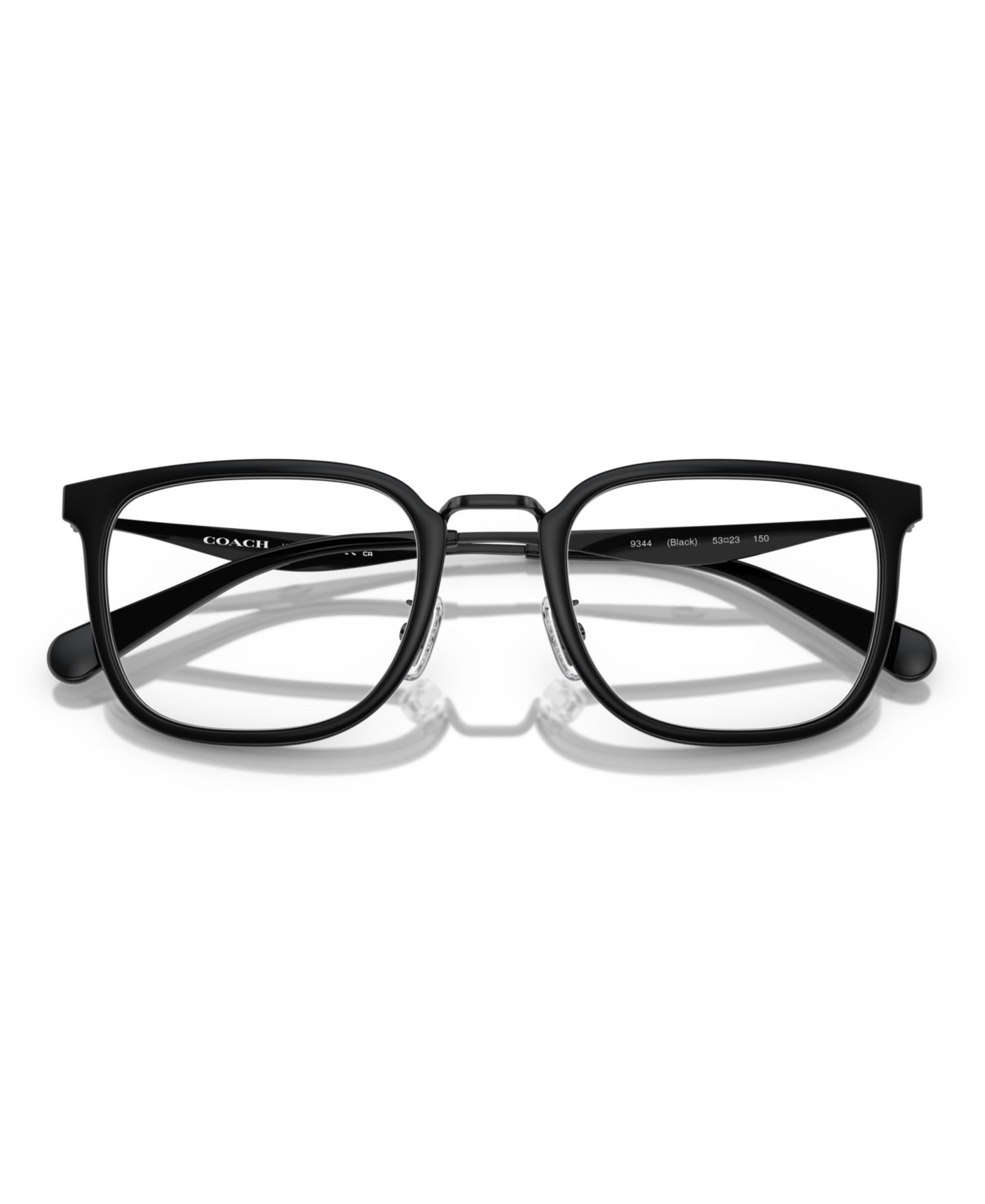 Мужские очки COACH Man Square Metal HC5177 Eyeglasses, цвет: Прозрачный — фото 11