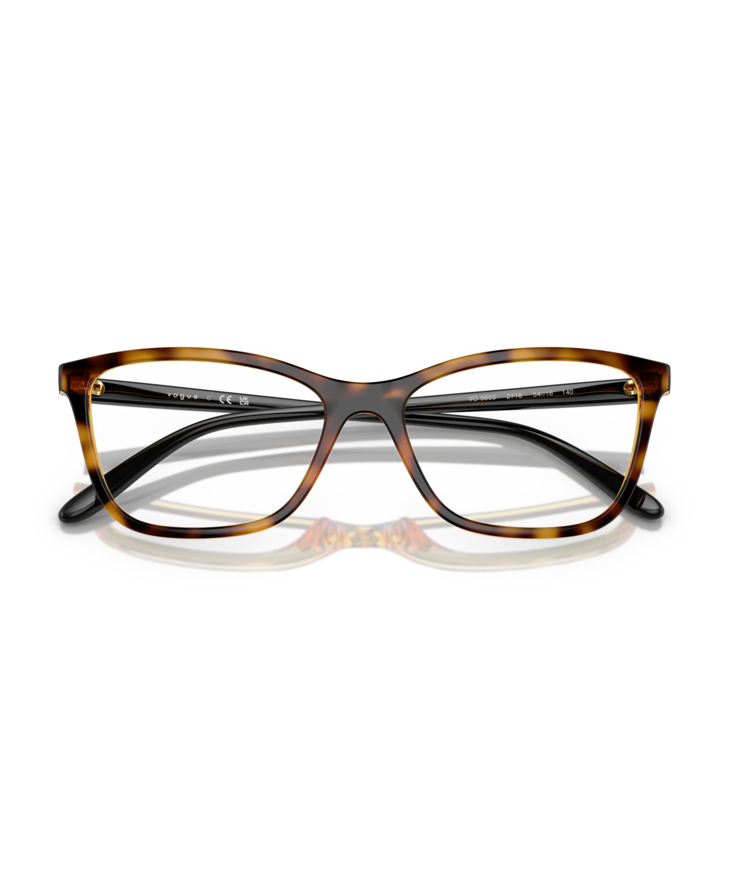 Woman Cat Eye Plastic VO5603 Eyeglasses