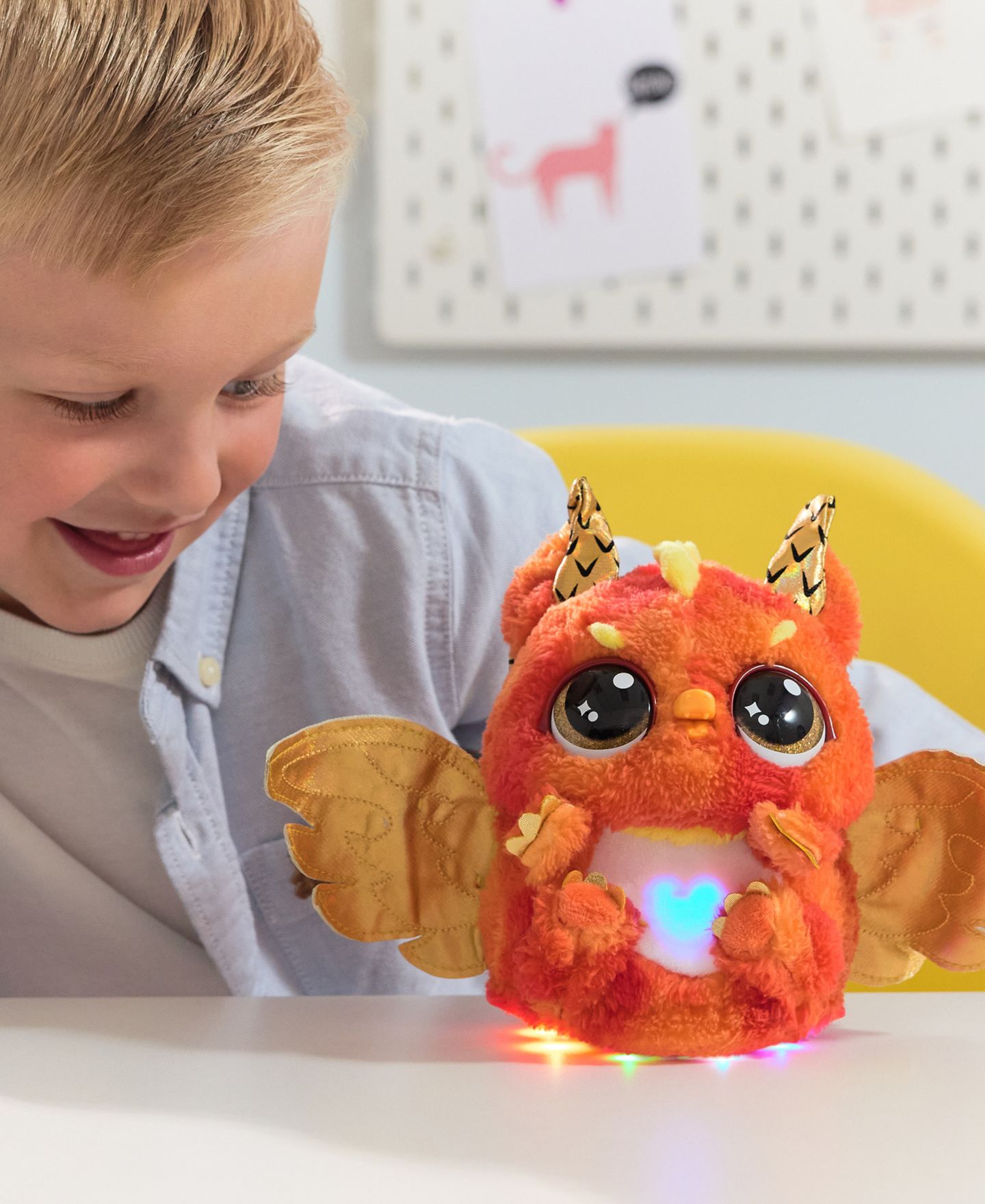Детская мягкая игрушка Hatchimals Mystery Hatch Pufficorn Interactive Plush Collection — фото 6