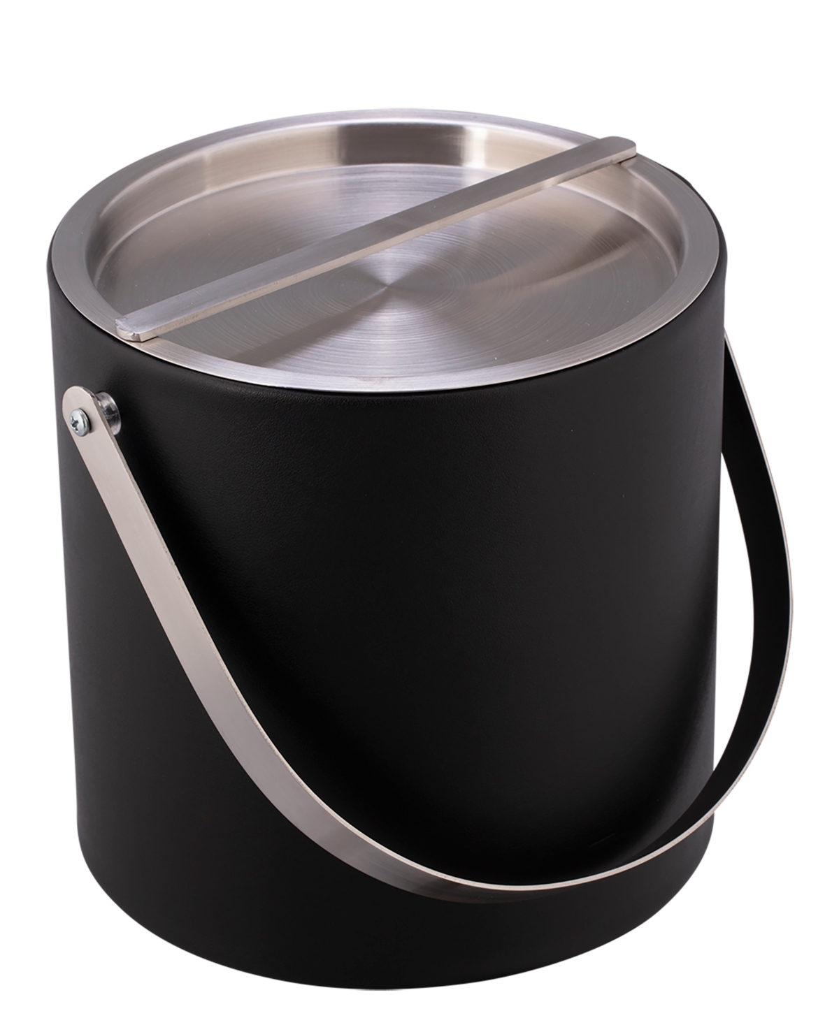 Kraftware Sydney Ice Bucket, 3 Quart In Black