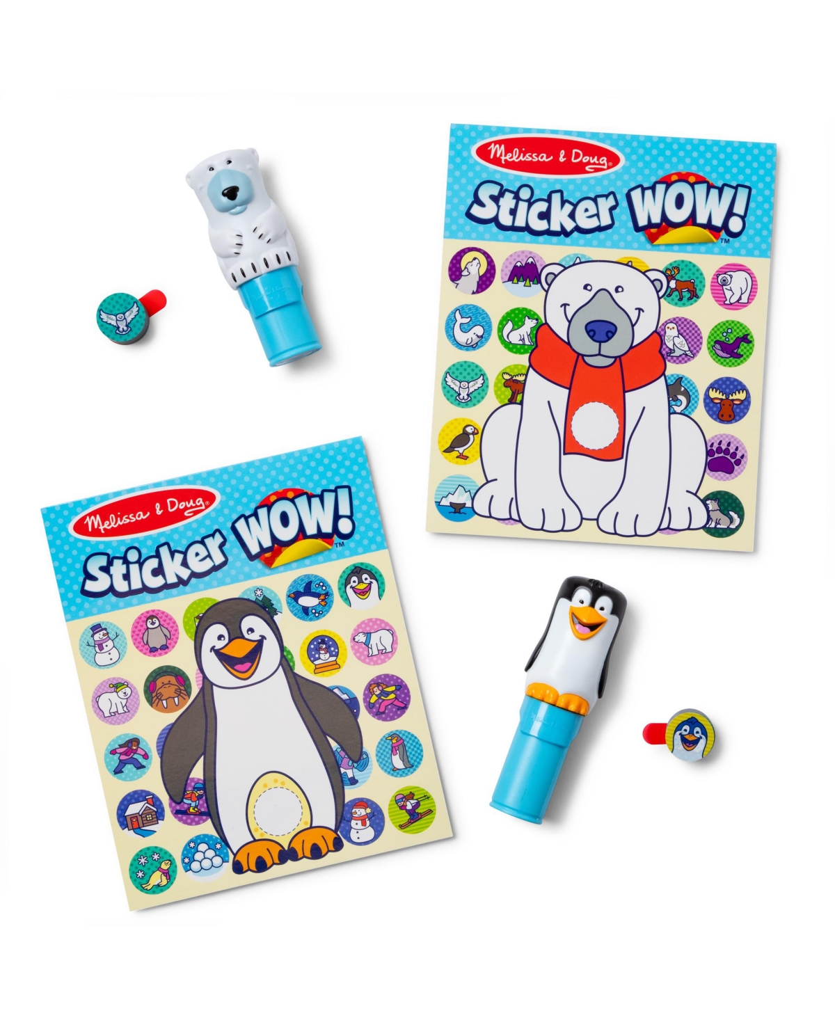 Melissa & Doug Sticker Wow Activity Pad Sticker Stamper In Multi-color