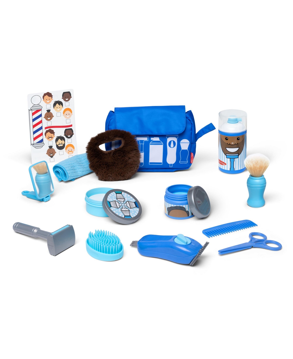 MELISSA & DOUG BARBER SHOP PLAY SET 