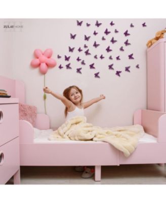 Home 12 pieces (2.95”), 12 pieces (3.35”), 24 pieces (2.95”) 3D Removable DIY Butterfly Wall Decor with 3 Wing Designs (48pcs)
