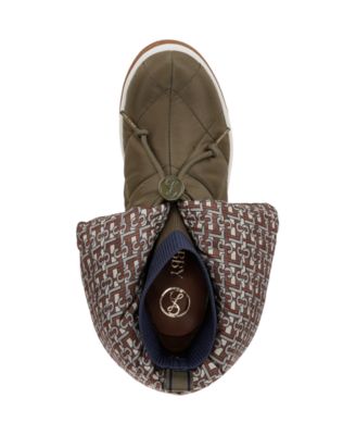 Women's Cruz Fold Over Puffer Cold Weather Booties