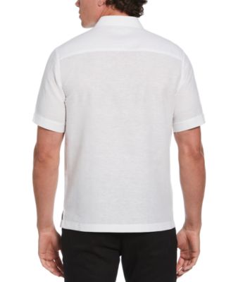 Мужская рубашка Cubavera Cubavera в полоску на груди с коротким рукавом и пуговицами спереди 15990₽