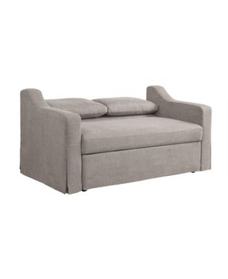 66.1"W Polyester Harley Convertible Loveseat