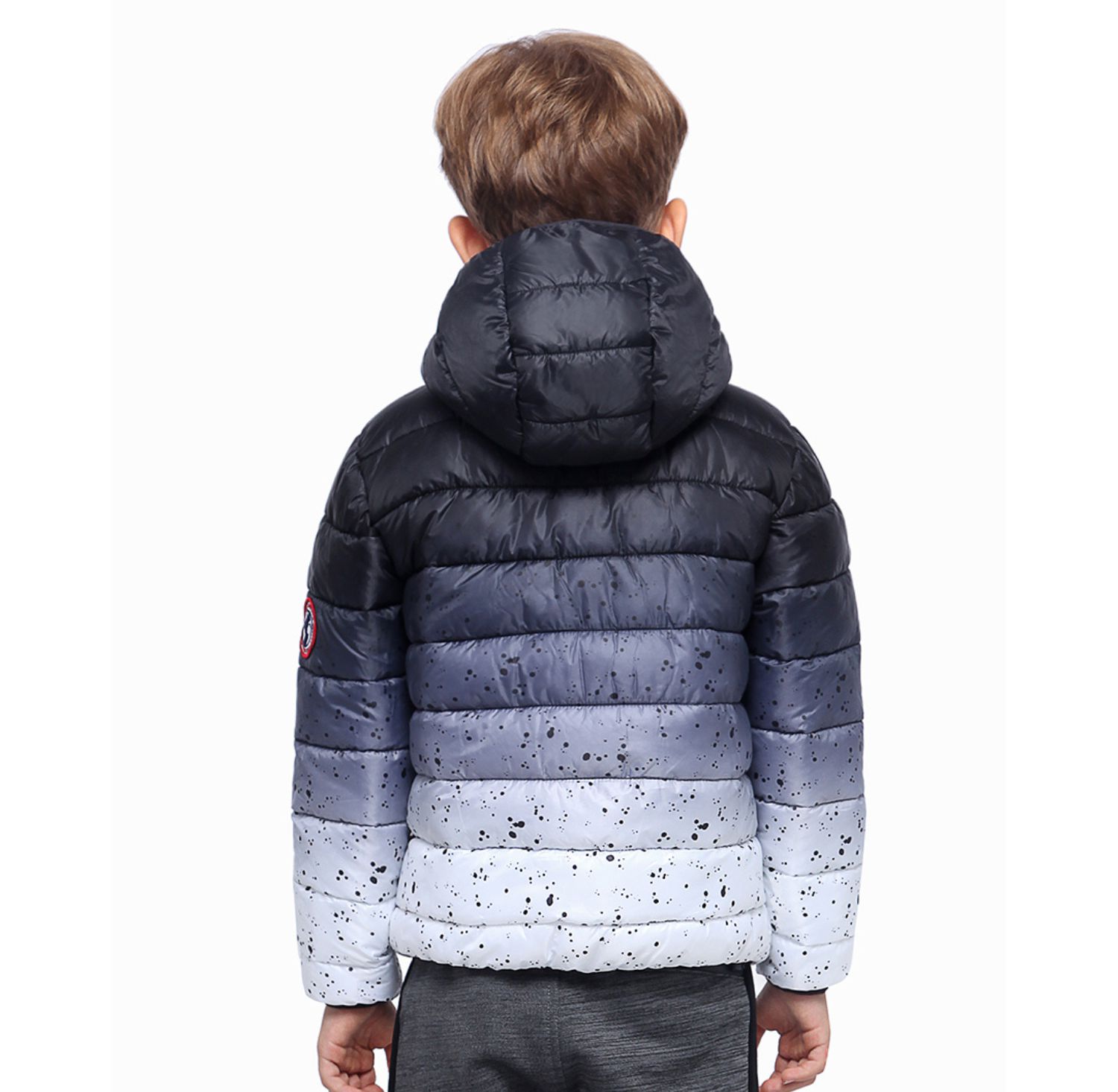 Little and Big Boys' Reversible Lightweight Puffer Jacket