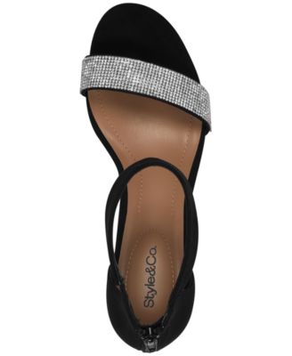 Women's Phillys Two-Piece Evening Sandals, Created for Macy's 