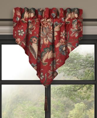 Enchanted Garden Window Ascot Valance, 40" x 21"