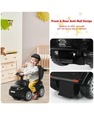 3 In 1 Ride on Push Car Toddler Stroller Sliding Car with Music
