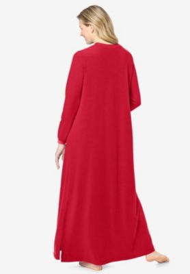 Women's Plus Size Long Sherpa Lounger