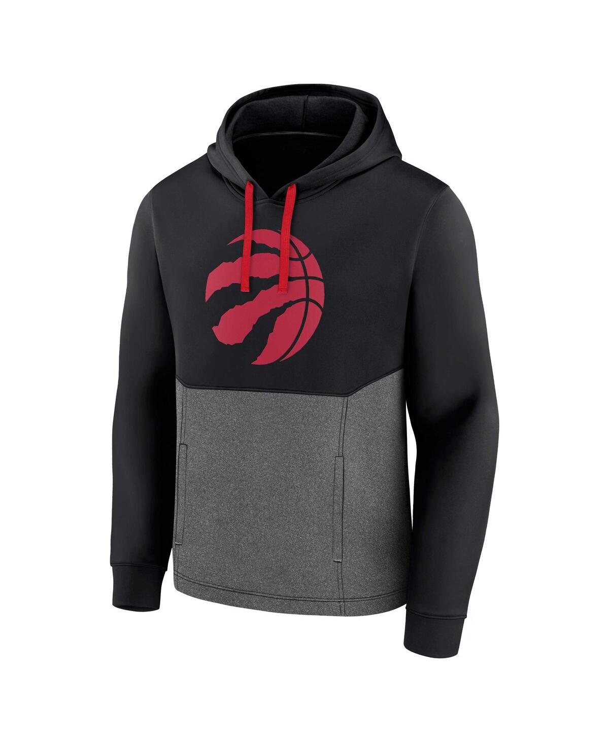 Fanatics Men'sToronto Raptors Winter Camp Pullover Hoodie - Black