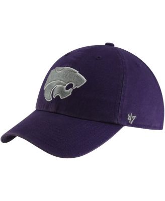 Men's Purple Kansas State Wildcats Vintage Clean Up Adjustable Hat