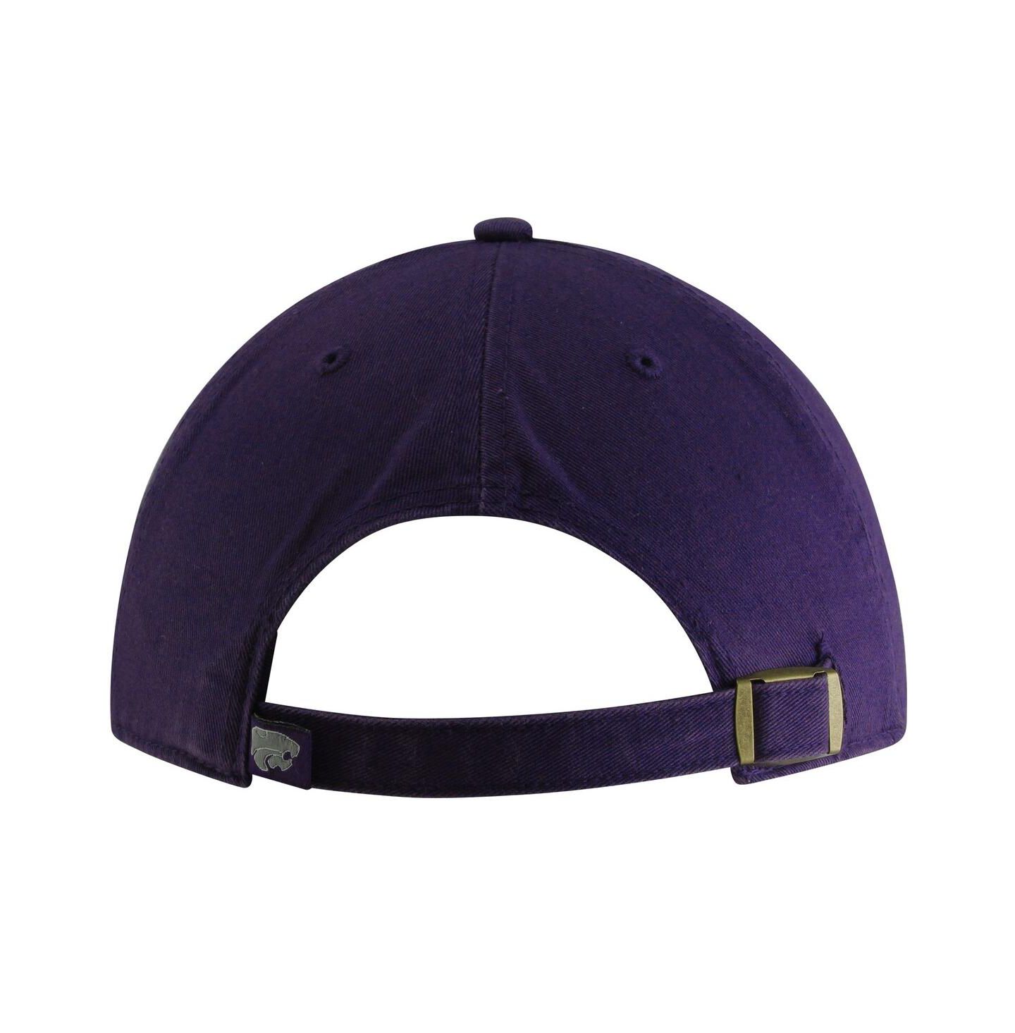 Мужская кепка '47 Brand Purple Kansas State Wildcats Vintage Clean Up Adjustable Hat — фото 3