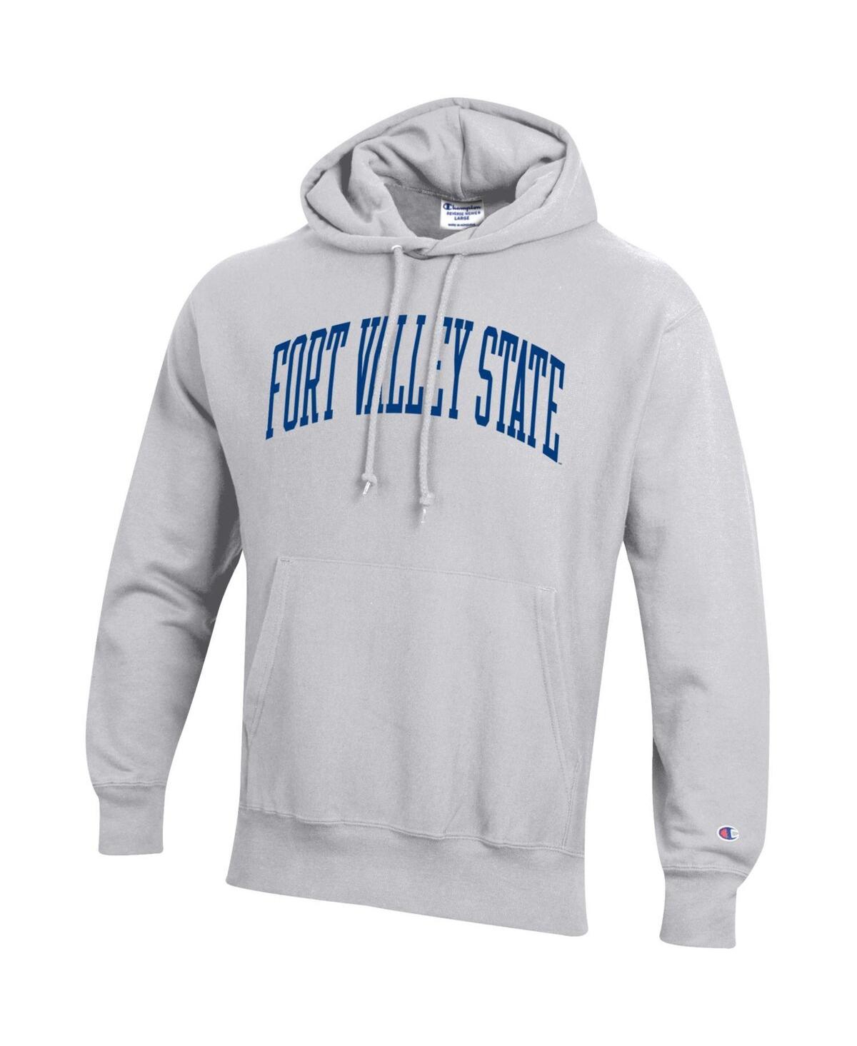 Champion Men's Fort Valley State Wildcats Tall Arch Pullover Hoodie