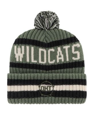 Men's Green Kentucky Wildcats OHT Military Appreciation Bering Cuffed Knit Hat with Pom
