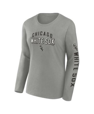 Women's Gray/Black Chicago White Sox T-Shirt Combo Pack