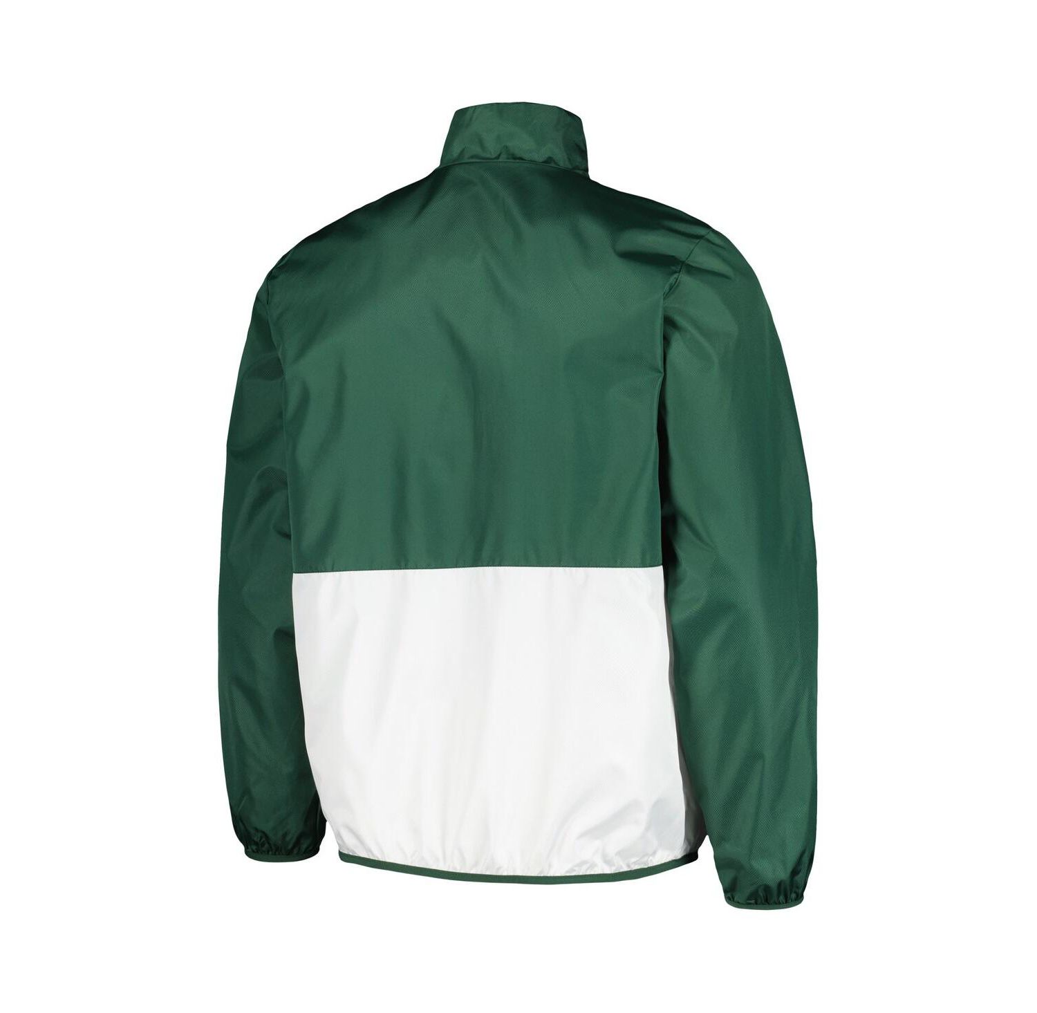 Men's Green Michigan State Spartans Cornerman Half-Zip Top