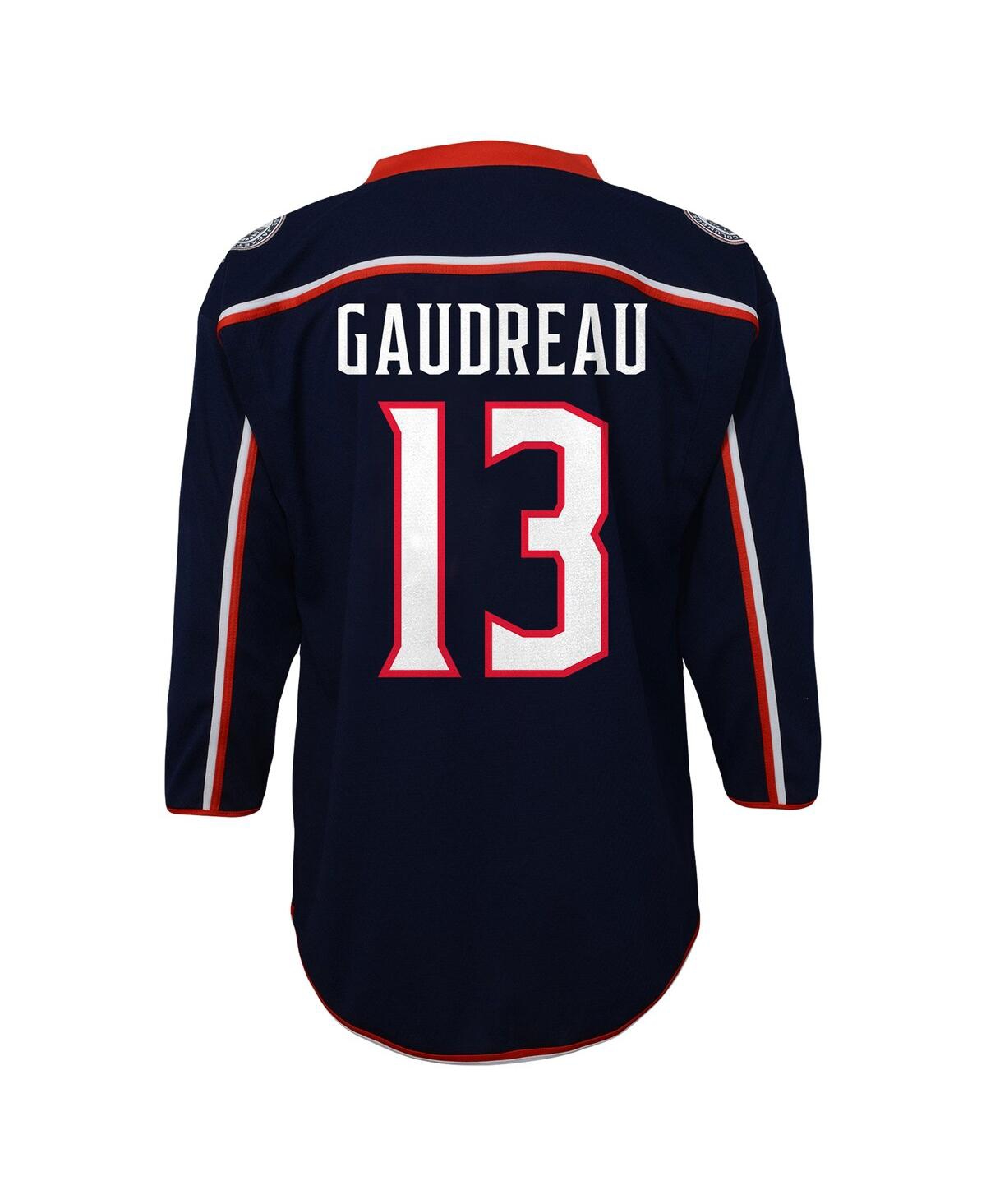 Outerstuff Toddler Johnny GaudreauColumbus Blue Jackets Home Replica Player Jersey - Navy