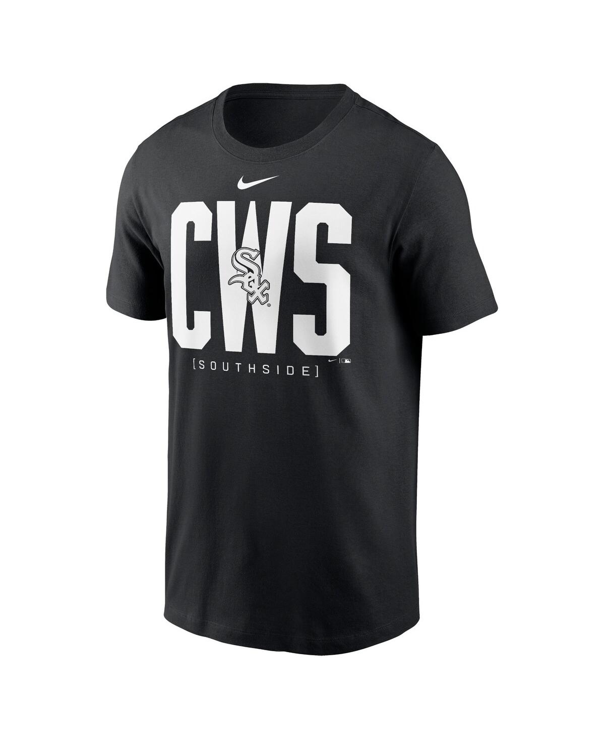 Nike Men's Black Chicago White Sox Scoreboard T-shirt In Black