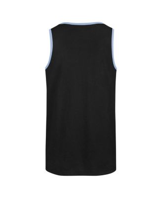 Men's Black Carolina Panthers Upload Franklin Tank Top