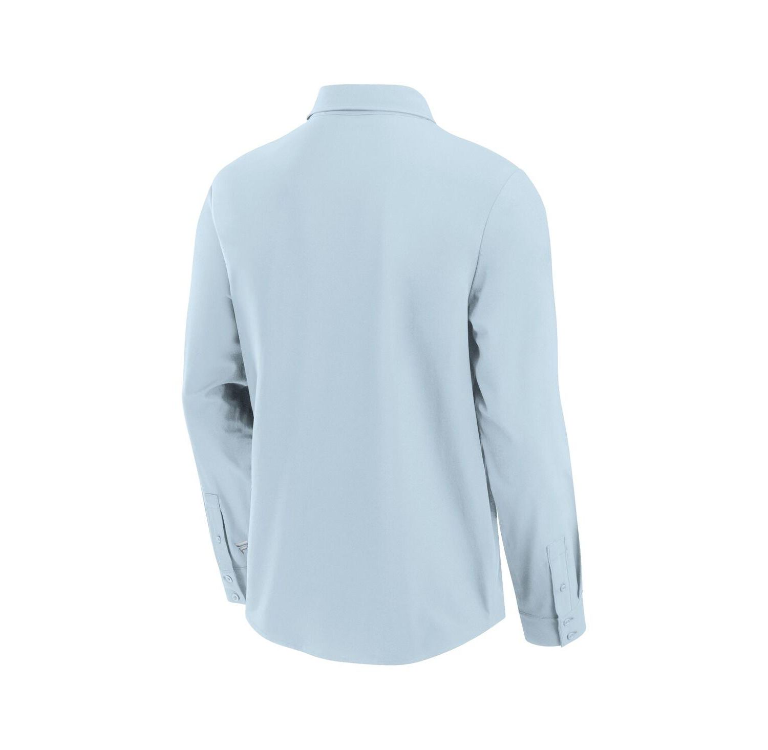 Men's Light Blue Atlanta Braves Front Office Long Sleeve Button-Up Shirt
