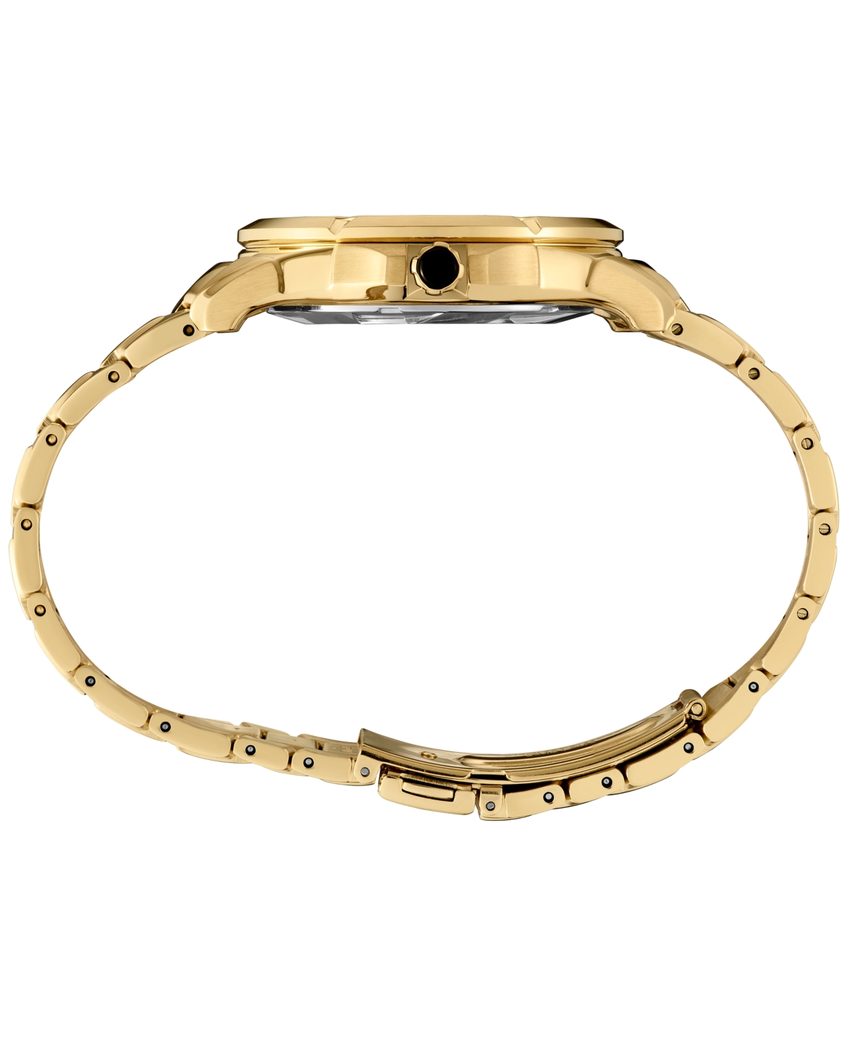 Seiko Men's Coutura Gold-tone Stainless Steel Bracelet Watch 41mm In Black