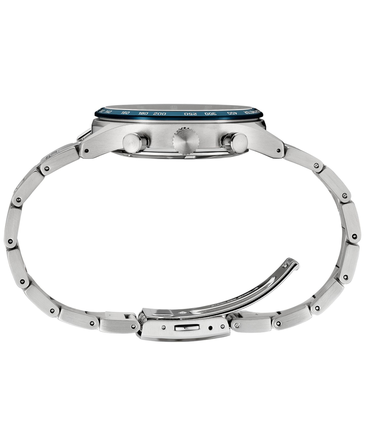 Мужские часы Seiko Chronograph Essentials Stainless Steel Bracelet Watch 43mm — фото 2