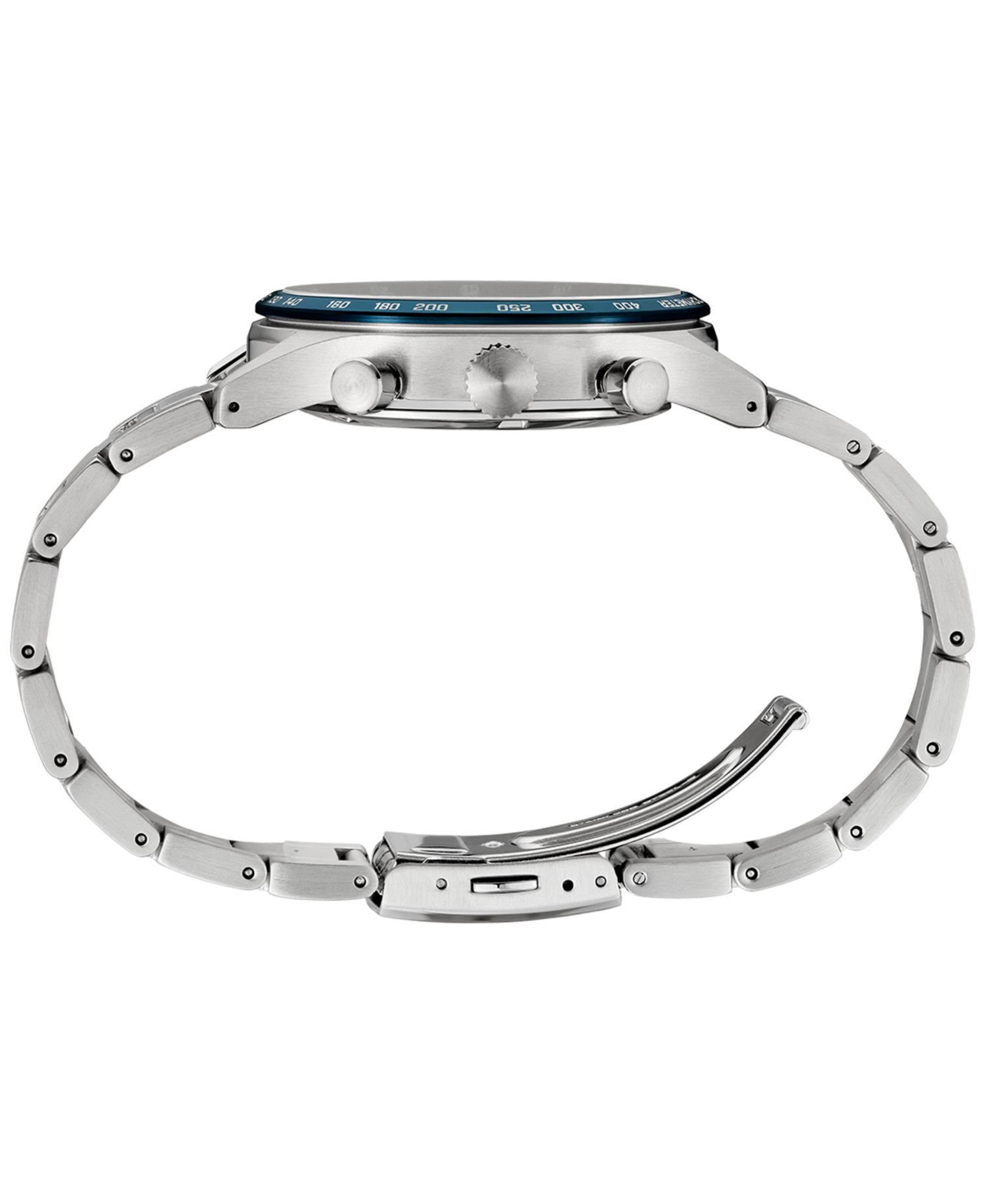 Men's Chronograph Essentials Stainless Steel Bracelet Watch 43mm